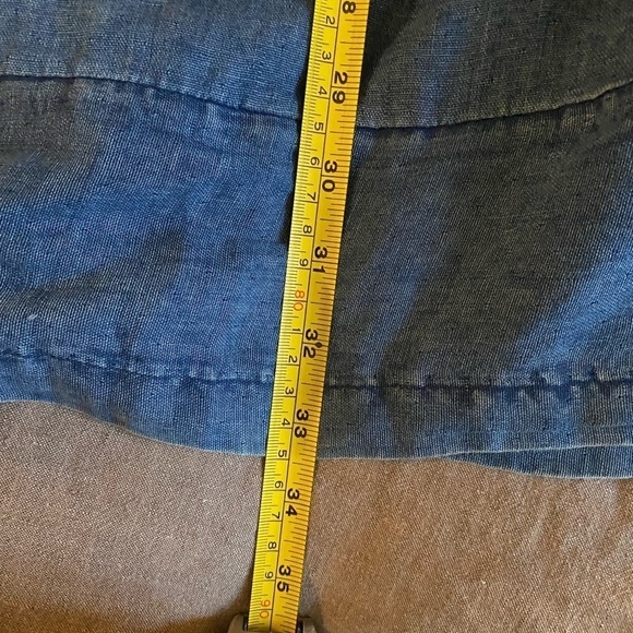 Faherty Women’s Dream Cotton Gauze Isha Dress Blue Size S Mini Sleeveless - Picture 7 of 9